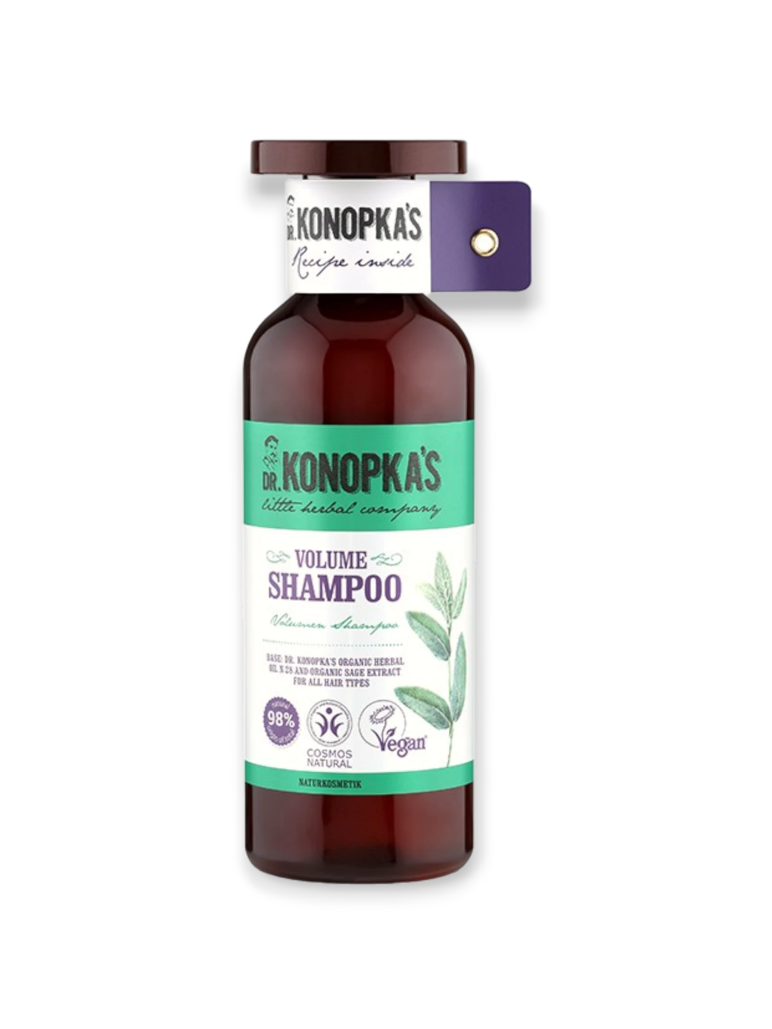 Шампоан за обем 500 мл Dr.Konopka`s