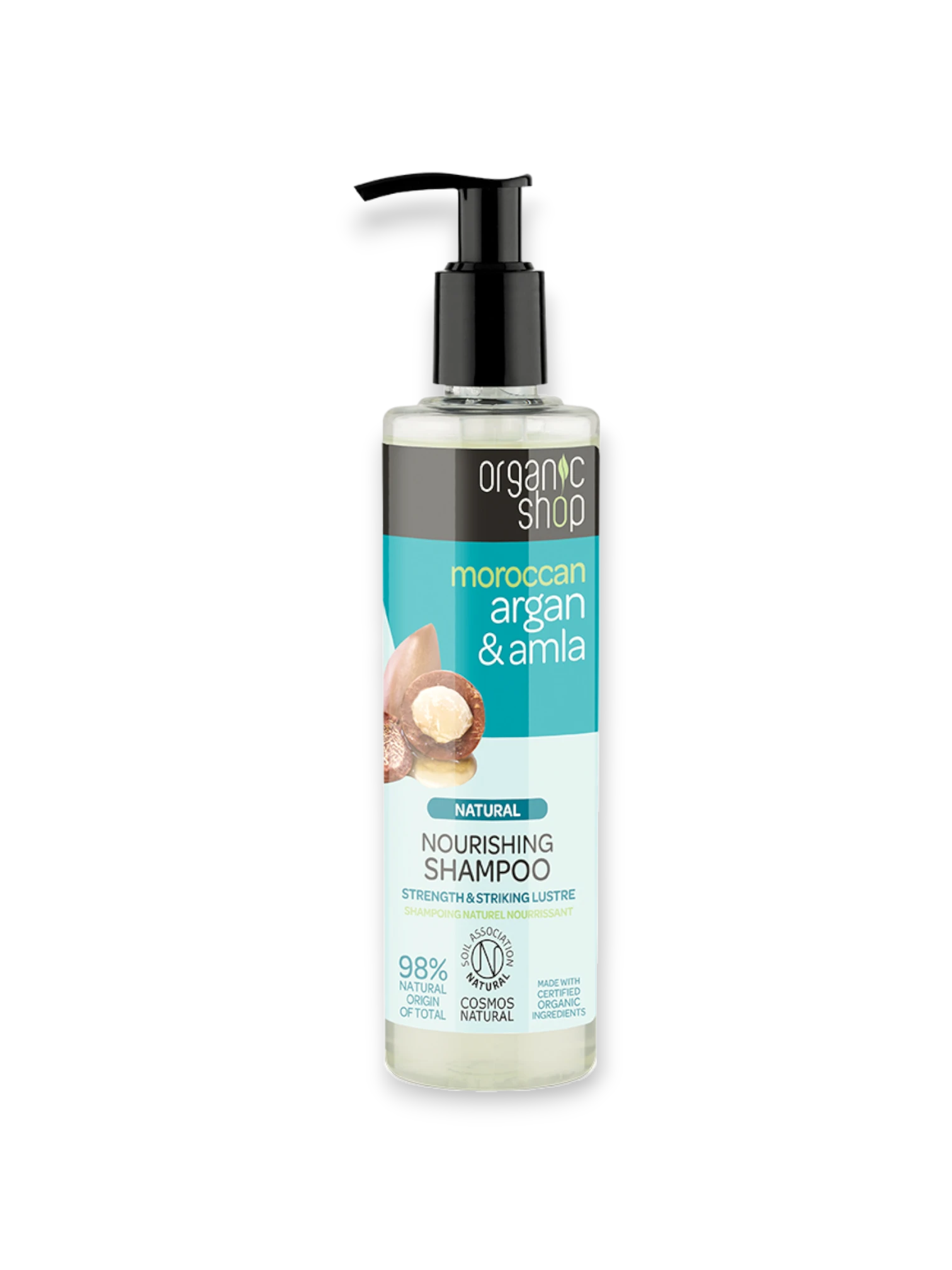 Шампоан Арган и Амла 280 мл Organic Shop