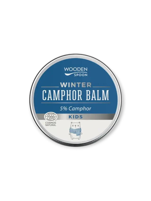 Winter massage oil for children (5% camphor), 60 ml Wooden Spoon