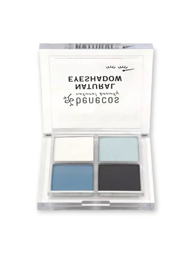 Натурални сенки за очи 4 цвята True Blue Benecos