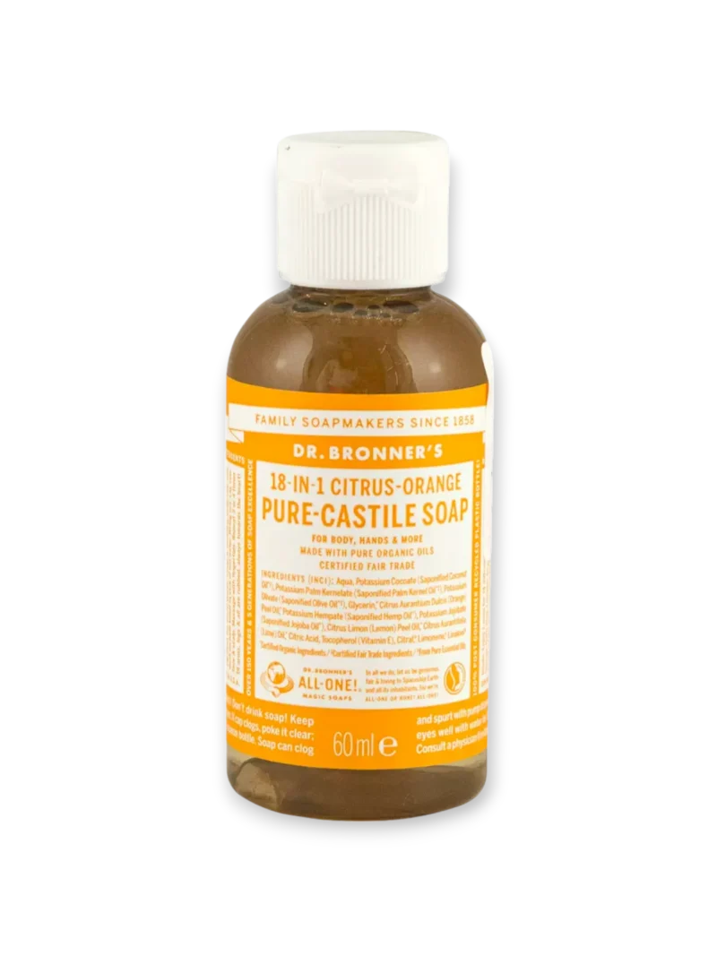 Кастилски сапун Цитруси 60/236/475 мл Dr.Bronner`s