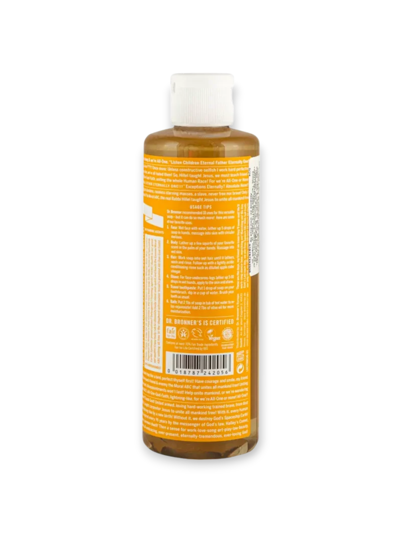 Кастилски сапун Цитруси 60/236/475 мл Dr.Bronner`s - Image 2