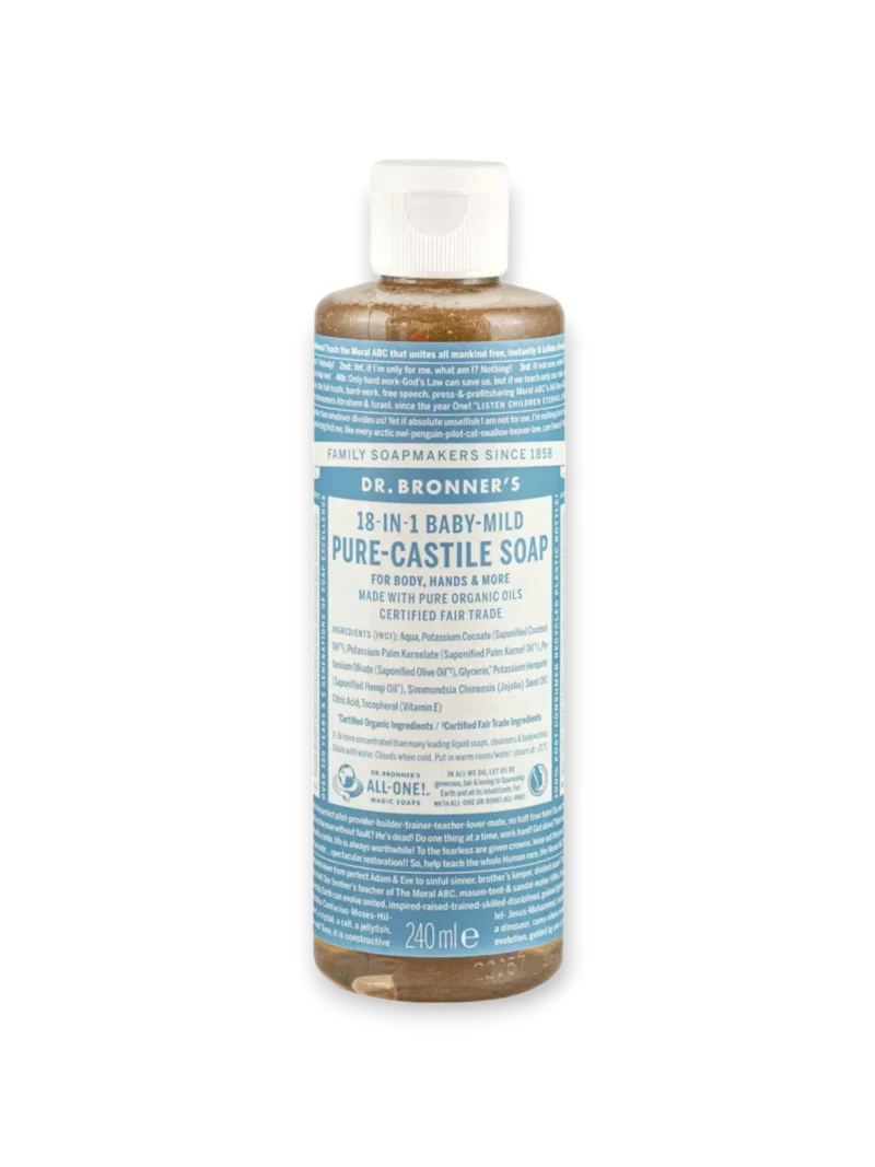 Кастилски сапун за бебета - 60/240/475 мл Dr.Bronner`s - Image 5