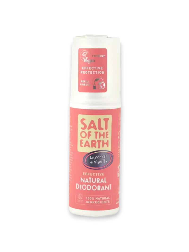 Кристален део-спрей Лавандула и Ванилия 100мл Salt of the Earth