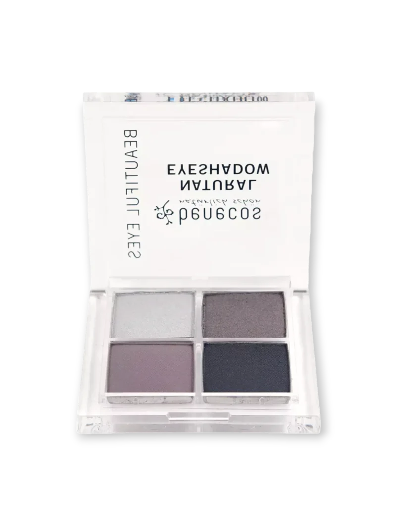 Натурални сенки за очи 4 цвята Smokey eyes Benecos
