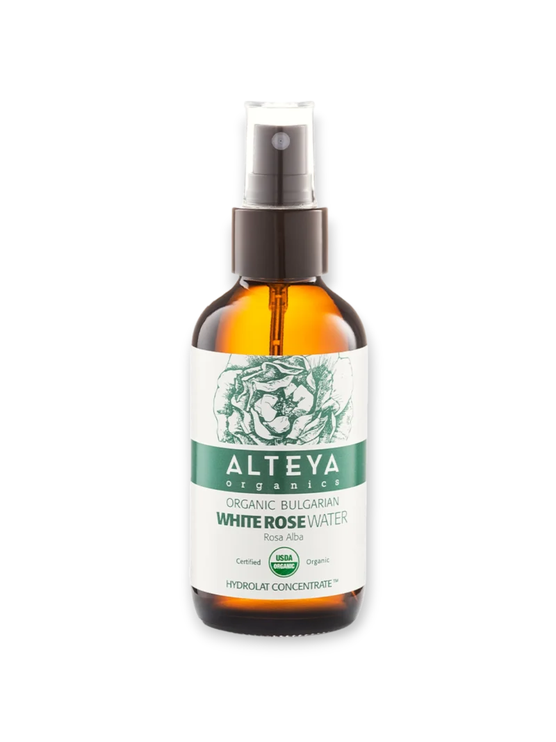Био розова вода Роза Алба 120/240 мл кафяво стъкло Alteya Organics
