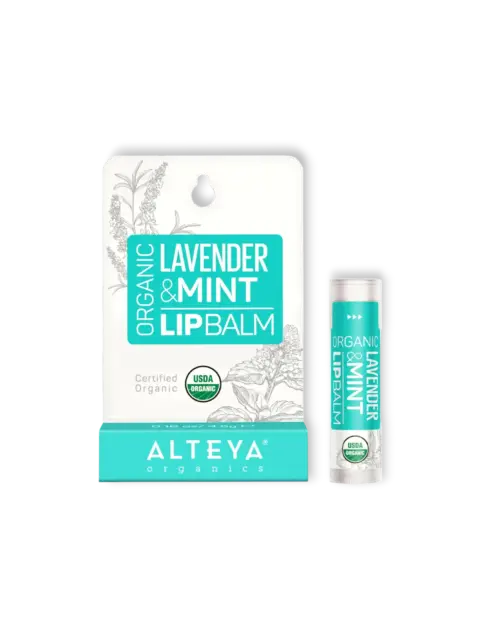 Био балсам за устни Лавандула и Мента 5 г Alteya Organics