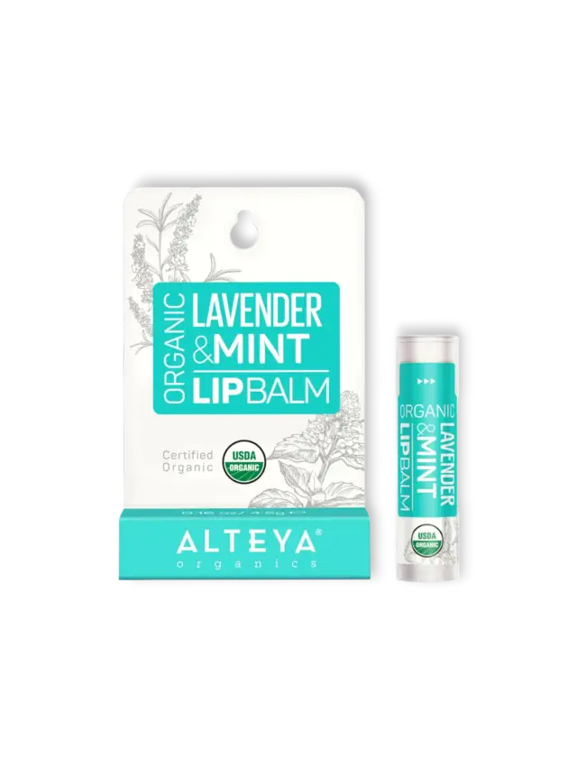 Био балсам за устни Лавандула и Мента 5 г Alteya Organics