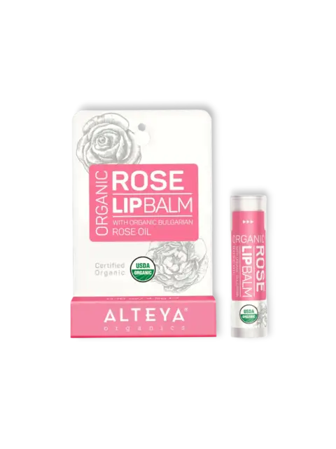 Био балсам за устни Роза 5 г Alteya Organics