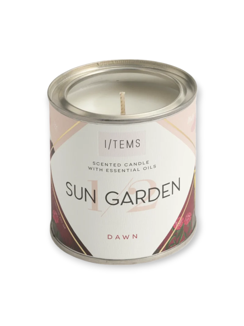 Ароматна свещ с етерични масла 1/2 SUN GARDEN