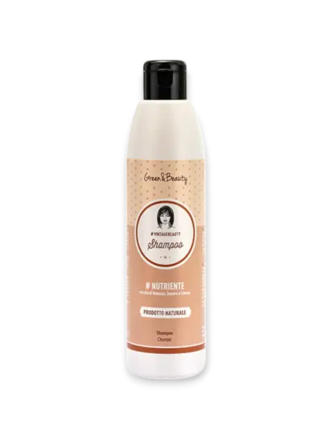 Подхранващ шампоан с Джинджифил и Лимон 200 мл Green&Beauty