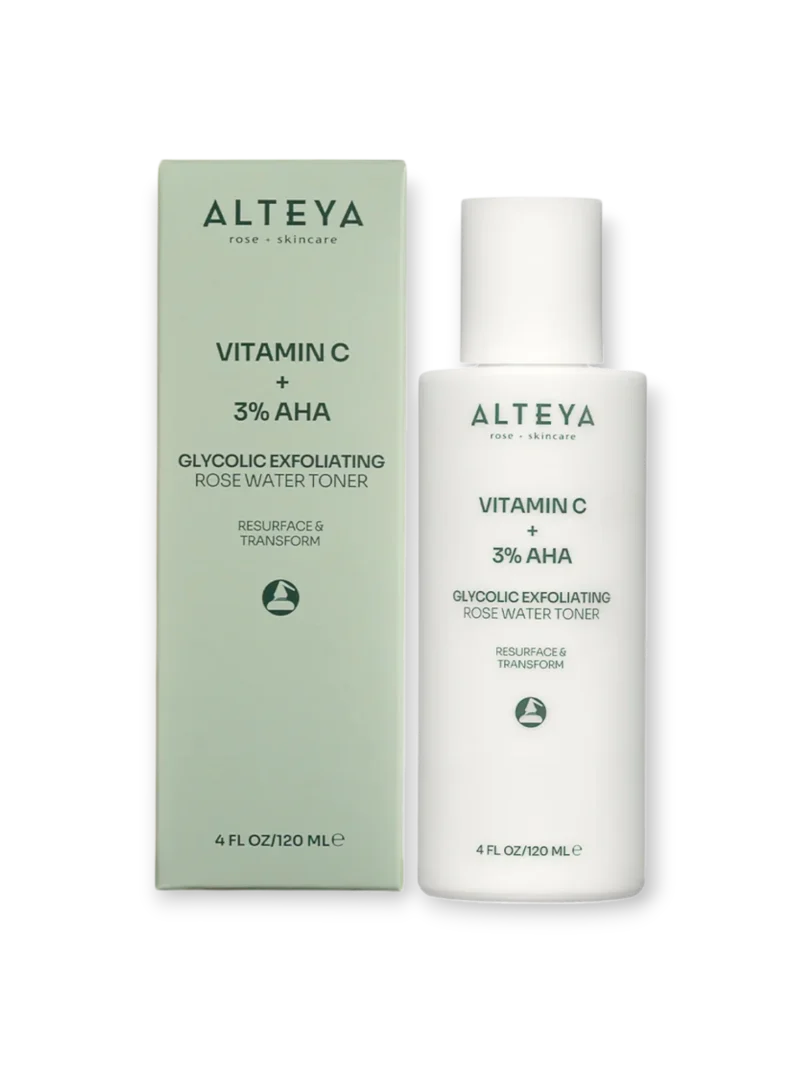 Тоник за лице с Гликолова киселина Alteya Organics 120 мл - Image 2