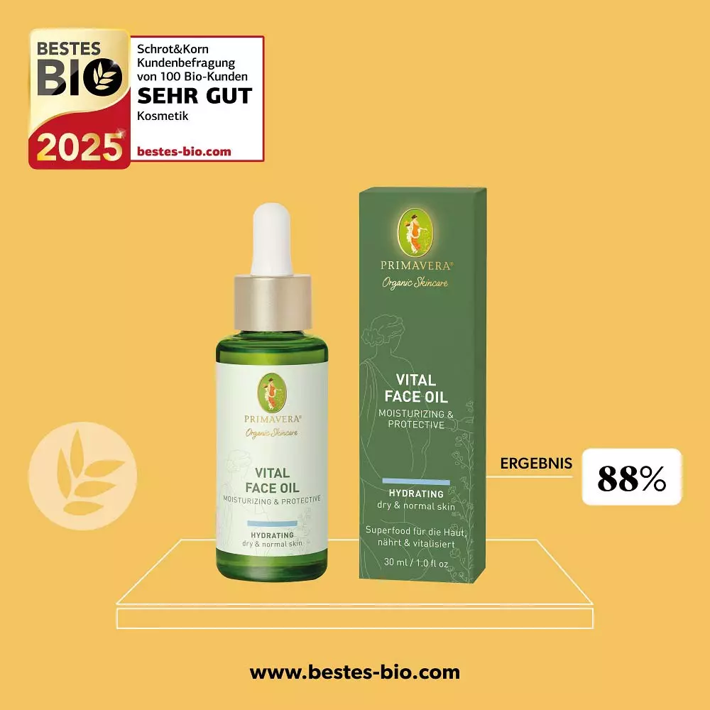 Олио за лице суха кожа – Hydrating 30 мл Primavera
