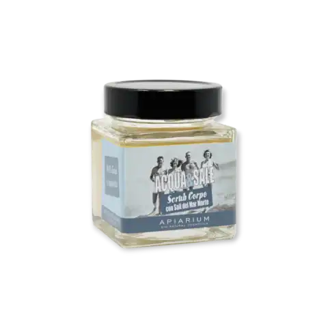 Organic Body Scrub Salt Water 410 g Apiarium