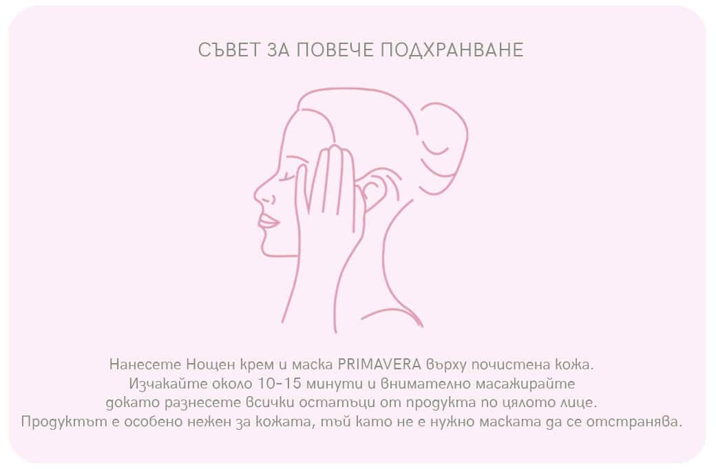 Натурална грижа за лице Primavera GLOWING AGE tip