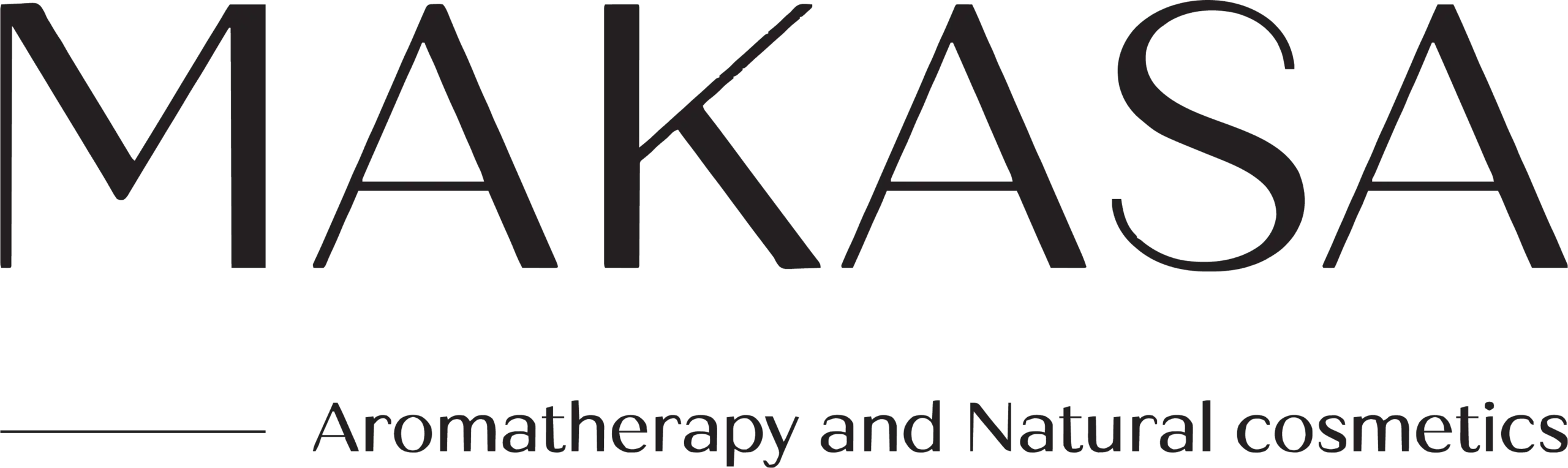 makasa cosmetics black logo