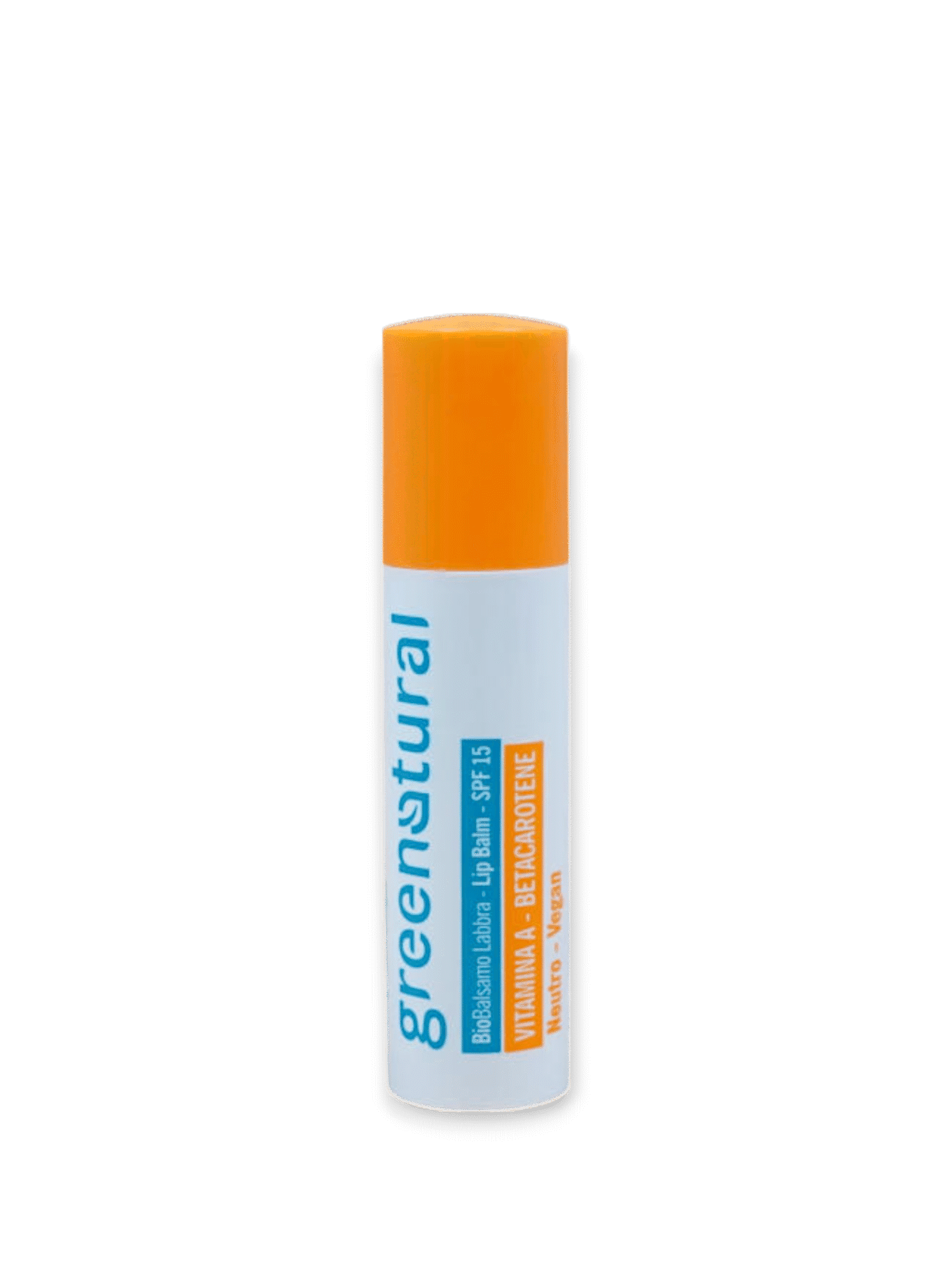 Хидратиращ слънцезащитен балсам за устни SPF 15 с витамин A – Greenatural
