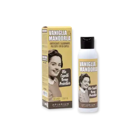 Thermal Protective Hair Oil Vanilla and Almond - 100ml Apiarium