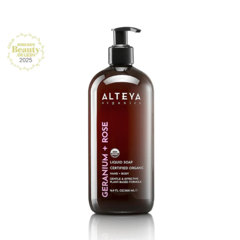 Био течен сапун Гераниум и Роза 500 мл Alteya Organics
