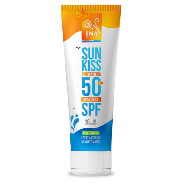 Натурална слънцезащита SPF 50+ с Био Бяла Ела InaEssentials