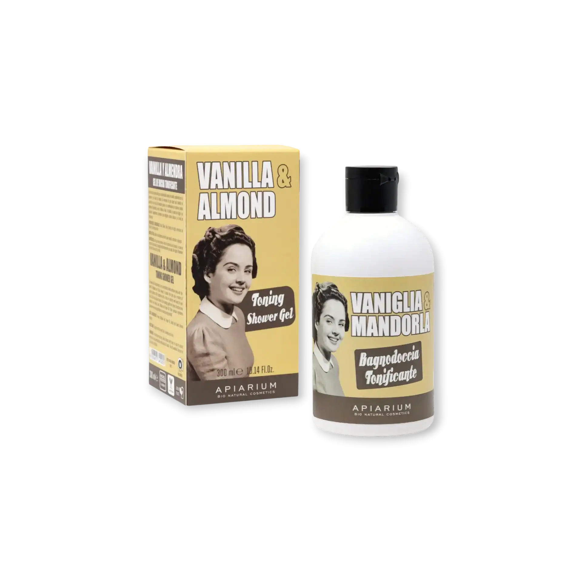 Органичен Душ гел Ванилия и Бадем