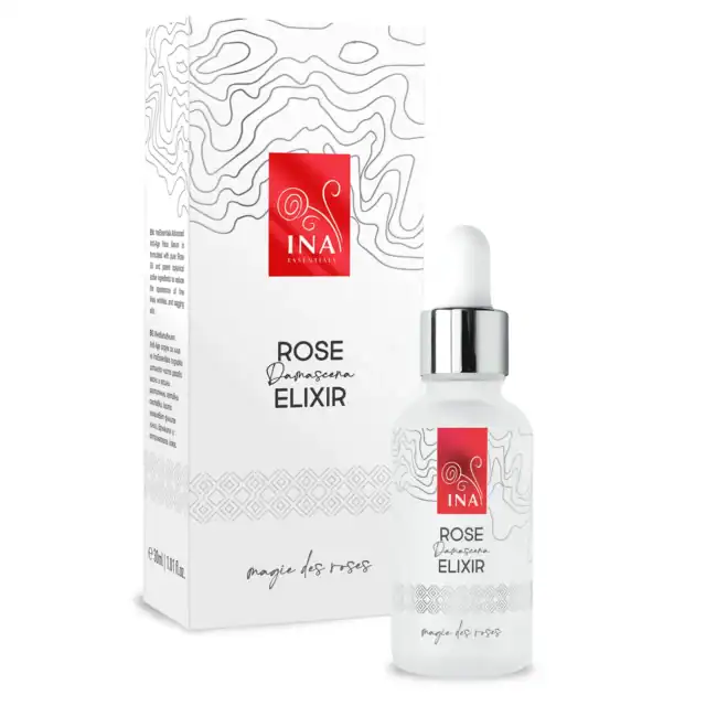 Интензивен Anti-Age Серум за лице с Био Розово масло - Rose Elixir